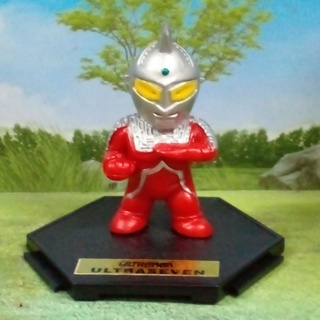 อุลตร้าแมน SD งานเก่าปี 2002 Ultraseven ขนาด 2.5 นิ้ว มือสอง ของเล่นแถมจาก ปลาสวรรค์ Taro