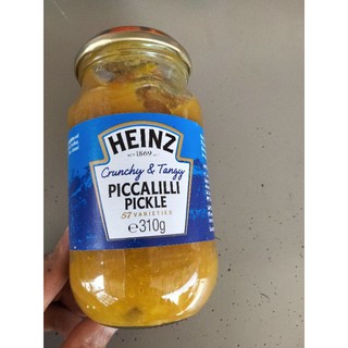 Heinz Piccalilli Pickle  ซอส ผักดอง รสเปรี้ยวเผ็ด ไฮนซ์ 310 กรัม