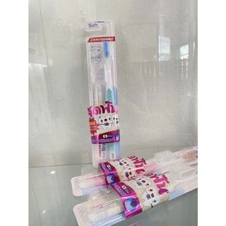 แปรงจัดฟัน Dentalpro ortho ขนนุ่ม แถมแปรงซอกฟัน