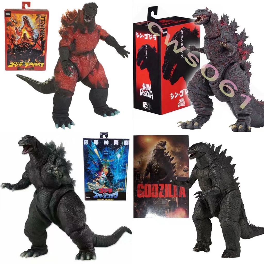 Neca ฟิกเกอร์ Godzilla Kaiju 12 นิ้ว 6 นิ้ว 1994 1995 2014 2016