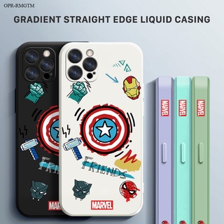 Realme GT Master Neo 2 C2 Pro 5G เคสเรียวมี สำหรับ Case Captain America เคส เคสโทรศัพท์ เคสมือถือ Casing Shockproof Captain America Liquid Silicone Full Cover Back Cases