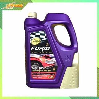 บางจาก น้ำมันเครื่องเบนซิน บางจาก FURIO 0W-20 SYNTHETIC SP สังเคราะห์แท้ 100% ปริมาณ 4 ลิตร