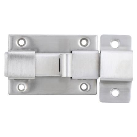 FREE HOME กลอนห้องน้ำ PMK 81-PMK18 สีเงิน กลอน กลอนประตู กลอนล๊อคประตู