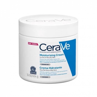 🌼CERAVE Moisturising Cream 454g. - เซราวี ครีมบำรุงผิวกายสำหรับผิวธรรมดา-แห้งมาก🌼