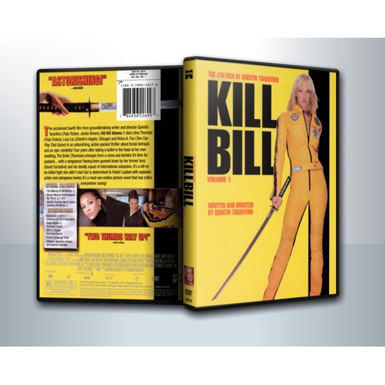 [ DVD Movie มีปก+สกรีนแผ่น-ไม่มีกล่อง ]  Kill Bill นางฟ้าซามูไร 1 [ 1 DVD ]