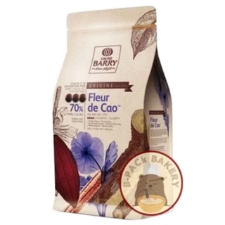 (แบรี่70% แบ่ง500g) คาเคาแบรี่ ช็อคโกแลต กูแวร์ตูร์ 70% CACAO BARRY Couverture 70%