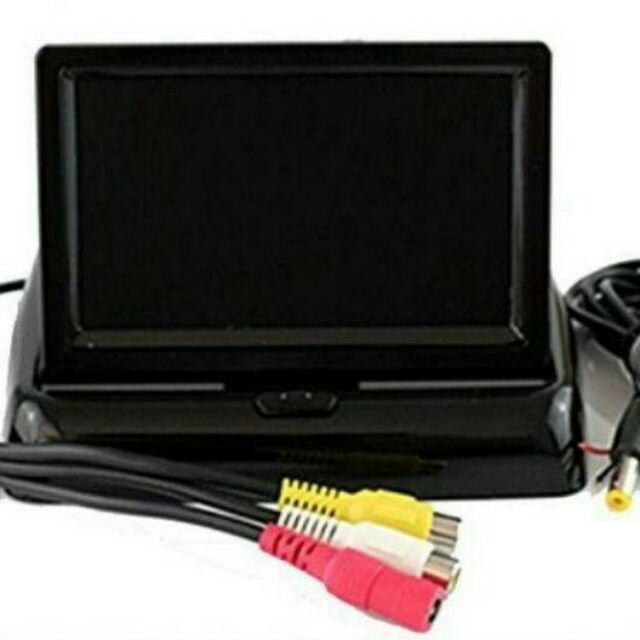จอภาพ LCD TFT LCD ขนาด 4.3 นิ้วแบบพับได้ ติดตั้งได้ง่าย
