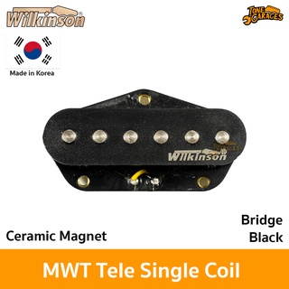 Wilkinson MWT Tele Pickup Ceramic Magnet ปิ๊กอัพกีต้าร์ เทเล Vintage ตำแหน่ง Bridge (MWTB) Made in Korea