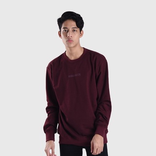 Roughneck SS454 Maroon HD Mini Sig เสื้อคอกลม