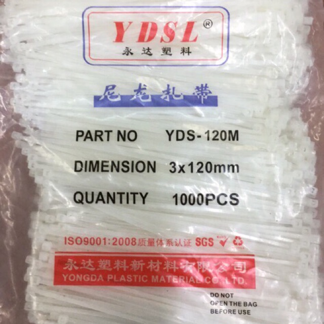 สายรัด Cable tie YDS-120M 3X120 (5นิ้ว)