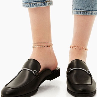 Bershka classic loafer slides