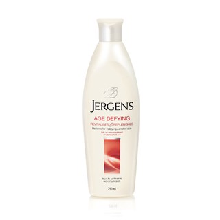 ราคาพิเศษ!! เจอร์เกนส์ เอจ ดีไฟน์อิง โลชั่น ขนาด 250 มล. Jergens Lotion Age Defying 250 ml