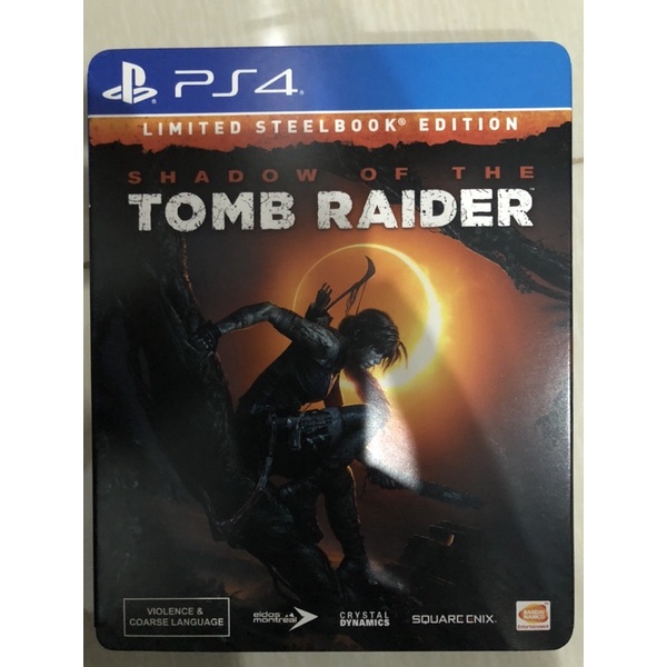 PS4 Shadow of the Tomb Raider Limited Steelbook Edition R3 English