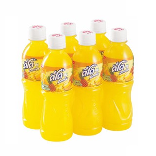 ดีโด้ น้ำสับปะรด 10% ขนาด 450 มิลลิลิตร แพ็ค x 6 ขวด Deedo 10% Pineapple Juice 450 ml. Pack x 6 bottles