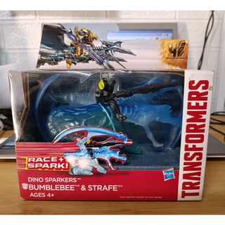 Transformers Dino Sparkers BUMBLEBLL &amp; STRAFE