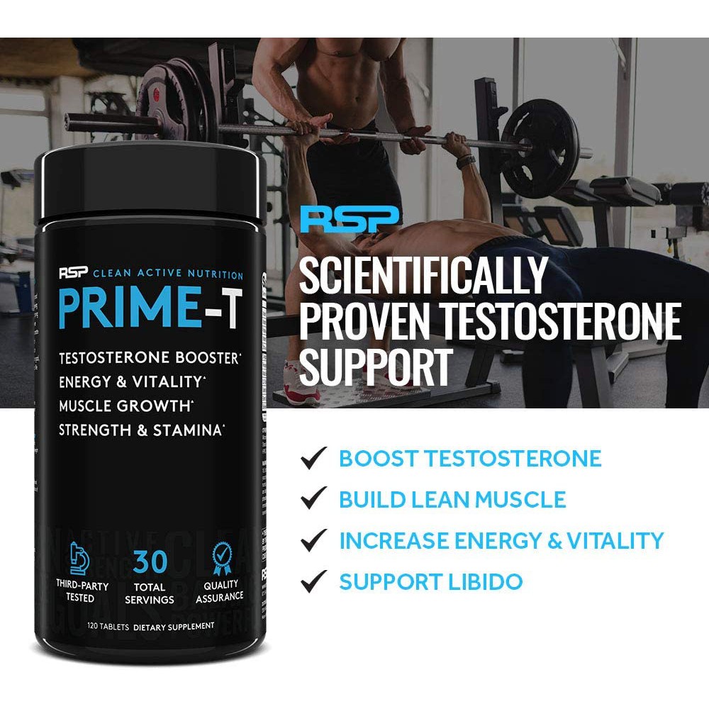 RSP PrimeT Testosterone Booster (มี2ขนาด) muscle_cafe ThaiPick