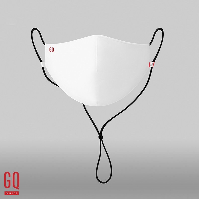 GQ WHITE MASK 1 ชิ้น หน้ากากผ้ากันน้ำ
