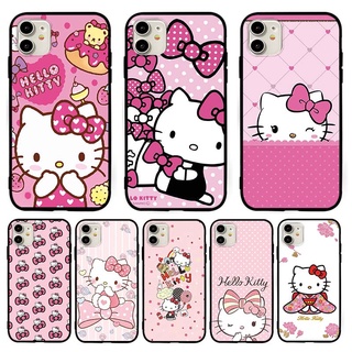 เคสโทรศัพท์มือถือ ซิลิโคนนิ่ม พิมพ์ลาย Hello Kitty สำหรับ Samsung Galaxy S7 Edge S8 S8+ Plus