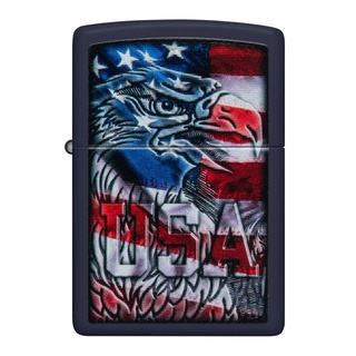 48189 Zippo ลาย Eagle Flag Design ของแท้ รับประกันตลอดชีวิต นำเข้าและจำหน่ายโดยตัวแทนจำหน่าย