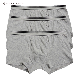 GIORDANO กางเกงในชาย - Mens Trunk (3 pieces) 01179013