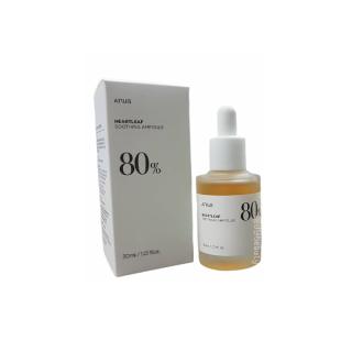 (ฉลากไทย) แอมพูล Anua Heartleaf 80% Soothing Ampoule 30ml - ฉลากไทย