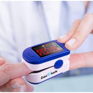 เครื่องวัดค่าออกซิเจนในเลือด 🇺🇸นำเข้าจากอเมริกา Zacurate 500BL Fingertip Pulse Oximeter Blood Oxygen