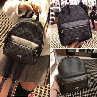 [ของแท้ 100%] Coach 38302 กระเป๋าเป้มินิ/เป้ผู้ชาย/กระเป๋านักเรียน