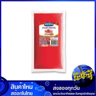 แอลซี ฟิลลิ่ง กลิ่นสตรอว์เบอร์รี 900 กรัม เบสท์ฟู้ดส์ Best Foods LC Strawberry Flavoured Filling ฟิลลิง ฟิลลิ้ง ไส้ขนม ค