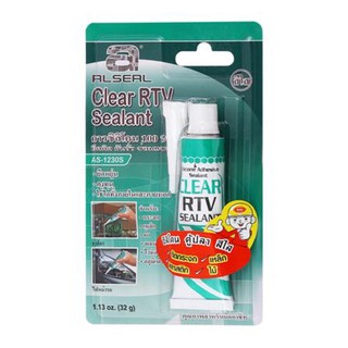 กาวซิลิโคน AL SEAL 1230-S สีใส 32 กรัม