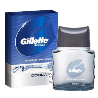 Gillette after shave splash 50ml. ใช้หลังโกนหนวด