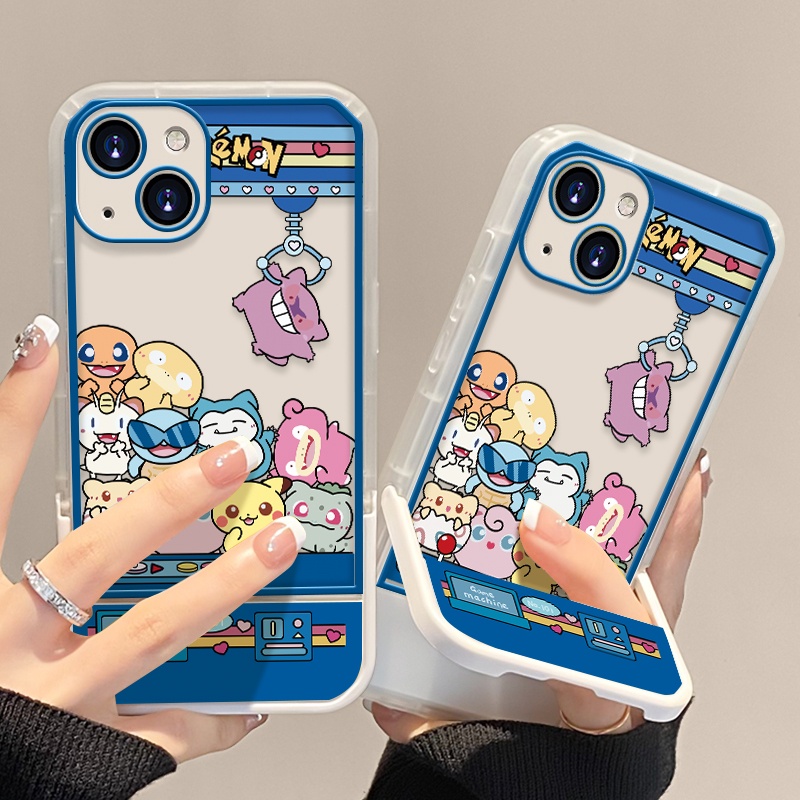 เคสโทรศัพท์ซิลิโคน TPU แบบนิ่ม ลายการ์ตูนน่ารัก กันกระแทก สําหรับ IPhone 13 11 12 Pro MAX XR X XS MAX 8 7 6S 6 Plus SE 2020