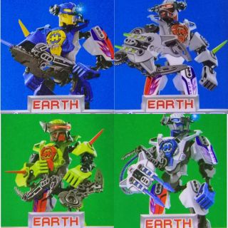 หุ่นยนต์​แปลงร่าง​ ×2 EARTH HEROES​ แพคคู่