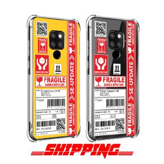 เคส สำหรับ Huawei Mate 20 X Shipping Series 3D Anti-Shock Protection TPU Case