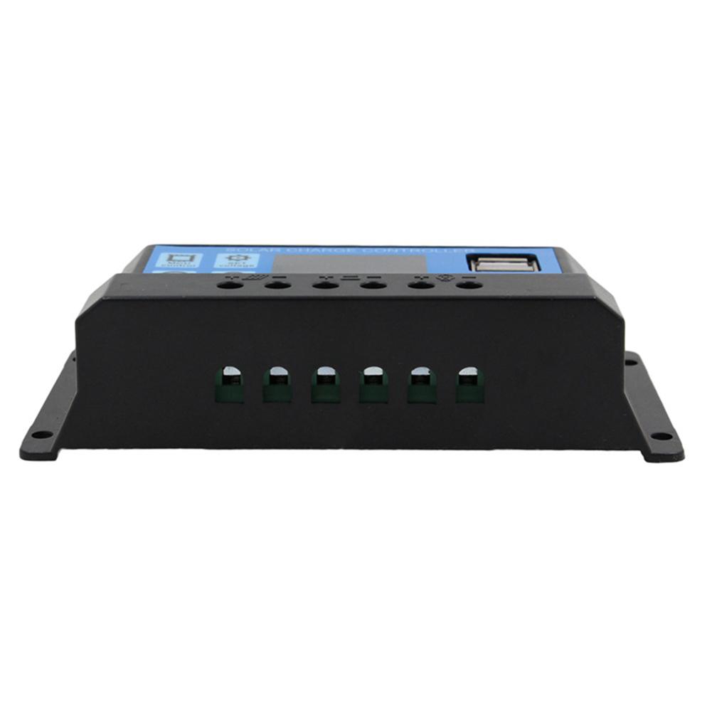 12v / 24v LCD Auto Work Solar Charge Controller PWM Dual USB Output ...