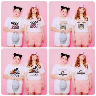 เสื้อยืดสาวอวบGUC อก48นิ้ว52นิ้ว54นิ้ว