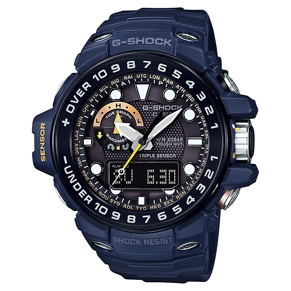 นาฬิกา คาสิโอ Casio G-Shock GULFMASTER 3-sensors Limited Master of G ชุด Master in Navy Blue series รุ่น GWN-1000NV-2A