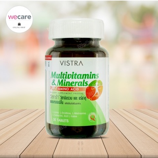 Vistra Multivitamins Minerals Plus Amino Acid วิสทร้า มัลติวิตามิน