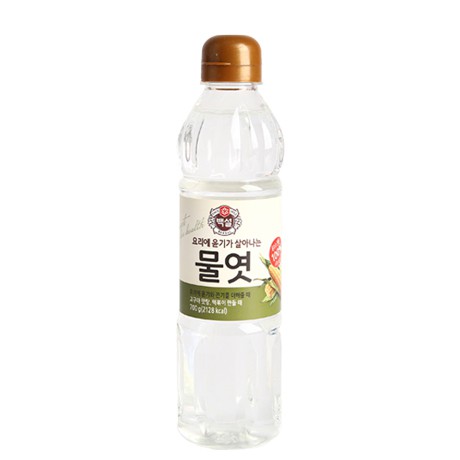 cj syrup น้ำเชื่อมข้าวโพด น้ำเชื่อทำอาหาร corn syrub cooking syrub คอร์นไซรับ 700g 물엿