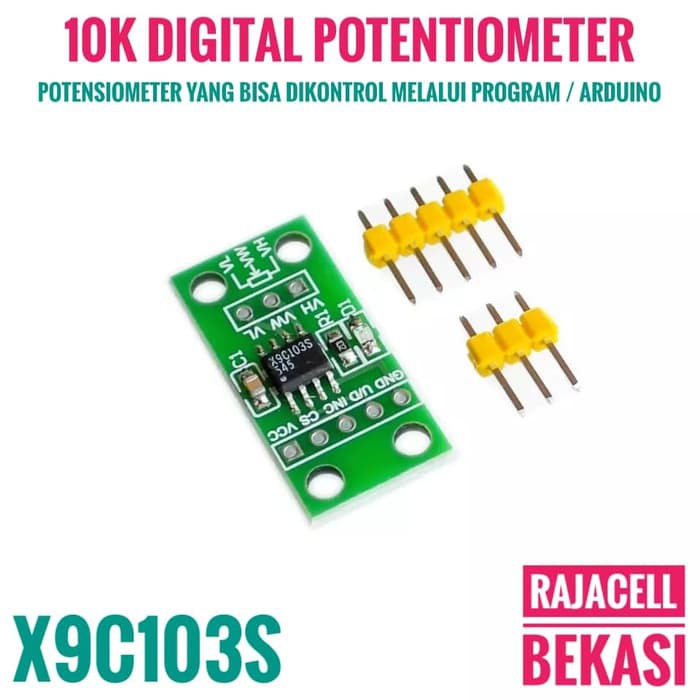 X9C103S 10K Digital Potentiometer meter ควบคุมผ่านโปรแกรม