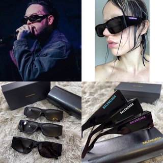 BALENCIAGA LED FRAME SUNGLASSES BLACK