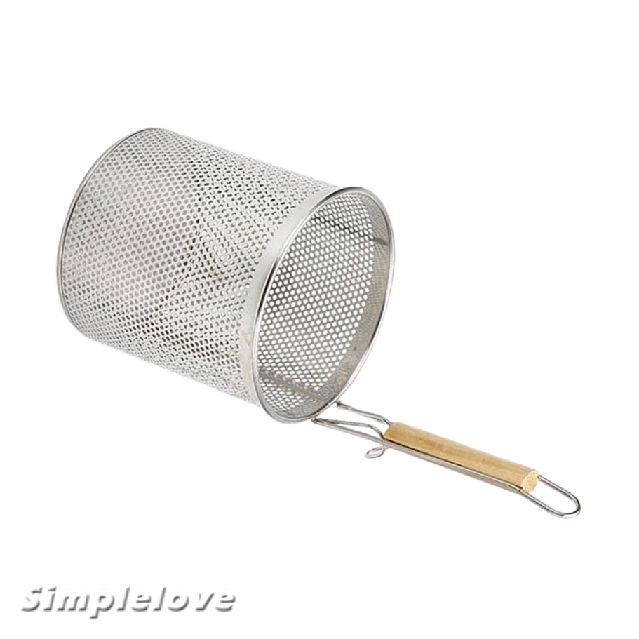Kitchen Rice Noodle Colander Hot Pot Spoon Mesh Skimmer Hot Pot Deep Basket