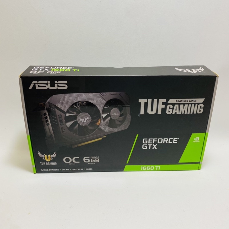 การ์ดจอ มือสอง GTX 1660ti asus Tuf ประกันศูนย์ไทย 3ปี