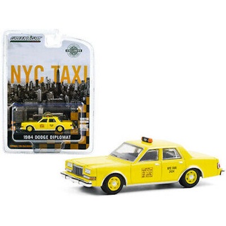 Greenlight 1/64 Exclusive 1984 Dodge Diplomat NYC Taxi 30199