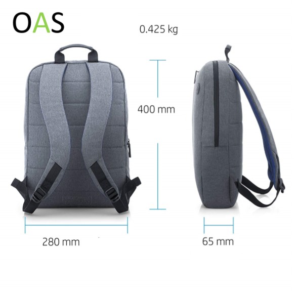 HP 15.6" Value Backpack กระเป๋าเป้ คอมพิวเตอร์ แล็ปท็อป #K0B39AA