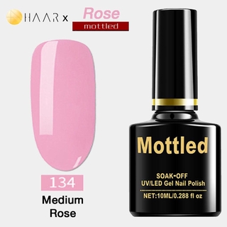 ยาทาเล็บ เจล Gel Nail Polish HAAR x Mottled Rose Tone โทน โรส กุหลาบ สี ชมพู ส้ม โอรส ม่วง จัดจำหน่ายโดย HAAR Distrib...