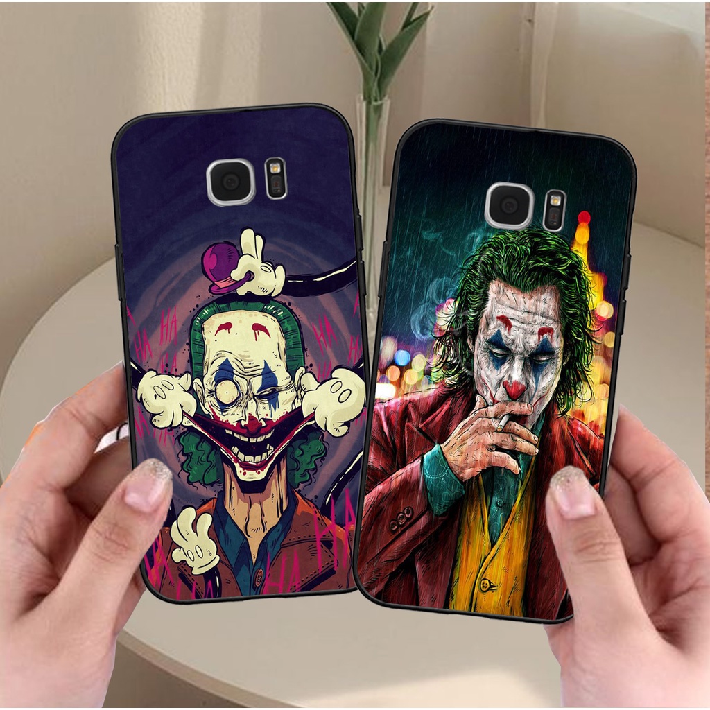 Samsung S6 / S6 EDGE / S7 / S7 EDGE ✺ rockey Case, Mysterious Black Personality Cool Style