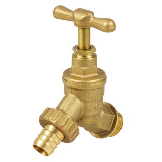 Water faucet BRASS GARDEN TAP CITY 1/2" Water valve Water supply system ก๊อกน้ำสนาม ก๊อกสนามทองเหลือง CITY 1/2 นิ้ว วาล์