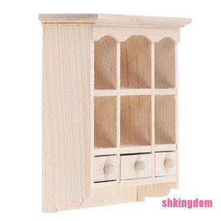 (shki) 1/12 อุปกรณ์ชั้นสําหรับตกแต่งบ้านตุ๊กตา