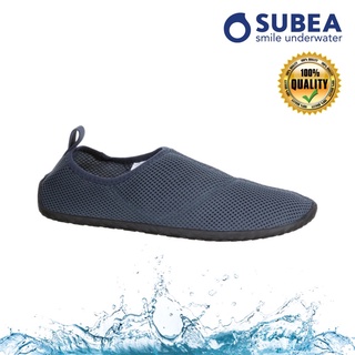 รองเท้าลุยน้ำสำหรับผู้ใหญ่ รุ่น 100 (สีเทาเข้ม) SUBEA