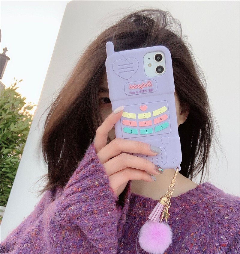 3D Phone Model เคท Huawei Nova7 SE Nova7i Nova5T Nova3i Soft Silicone Case + Lanyard เคส Y7 Pro Y9 p